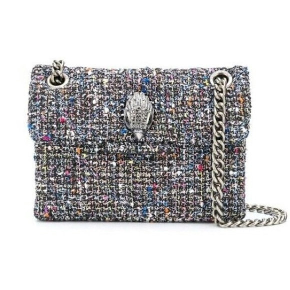 Kurt Geiger multi color tweed purse - Picture 2 of 3